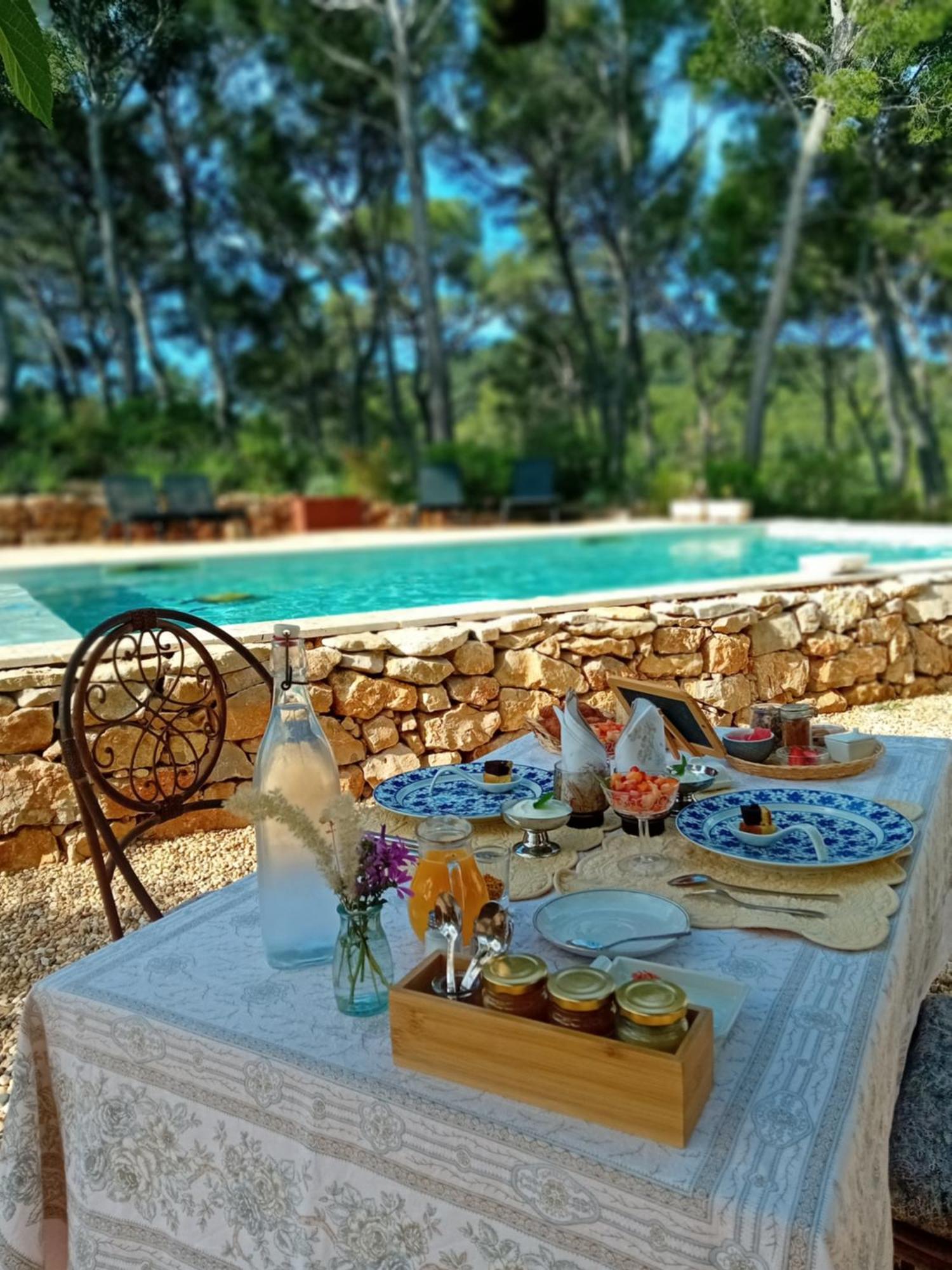 Les Pieds Tanques - Chambres D'Hotes - Calanque A Pieds Saint-Cyr-sur-Mer Luaran gambar